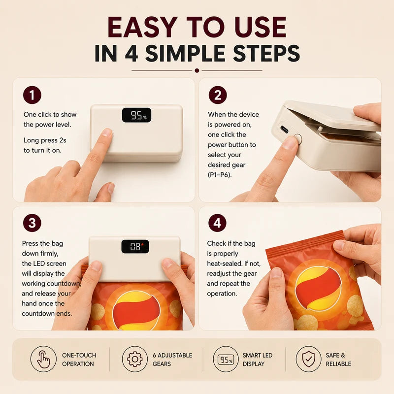 Mini Magnetic Sealer