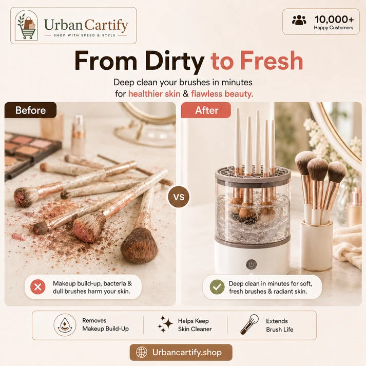 Electric Makeup Brush Cleaner