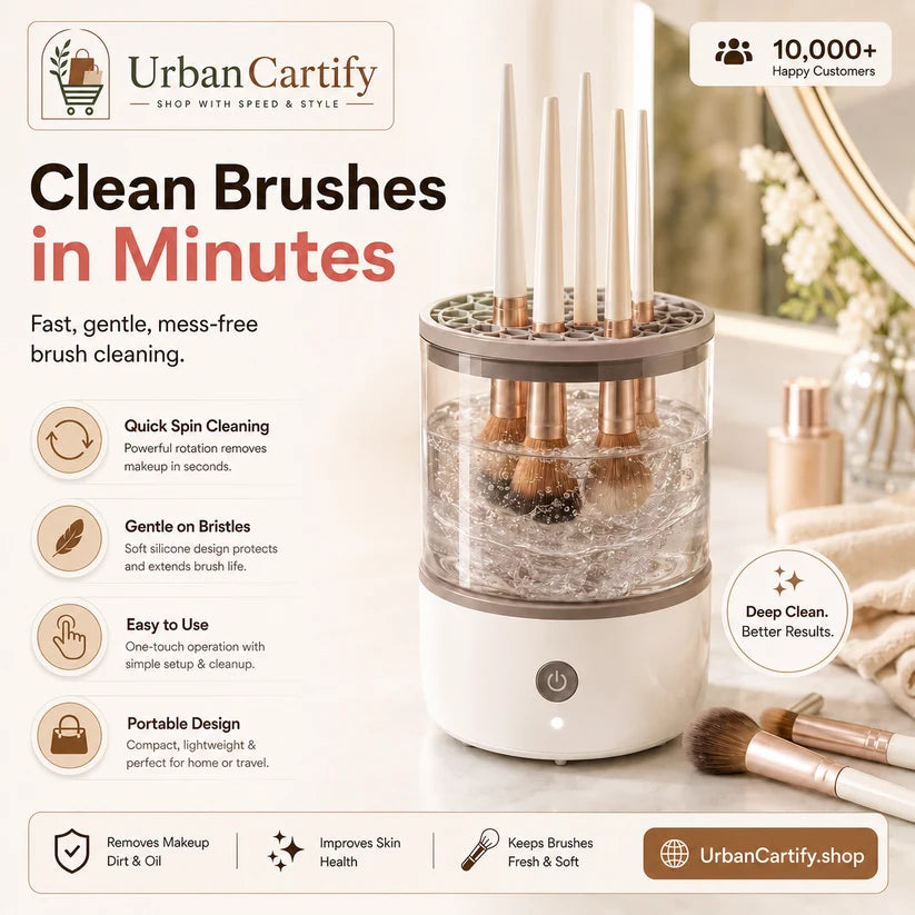 Electric Makeup Brush Cleaner